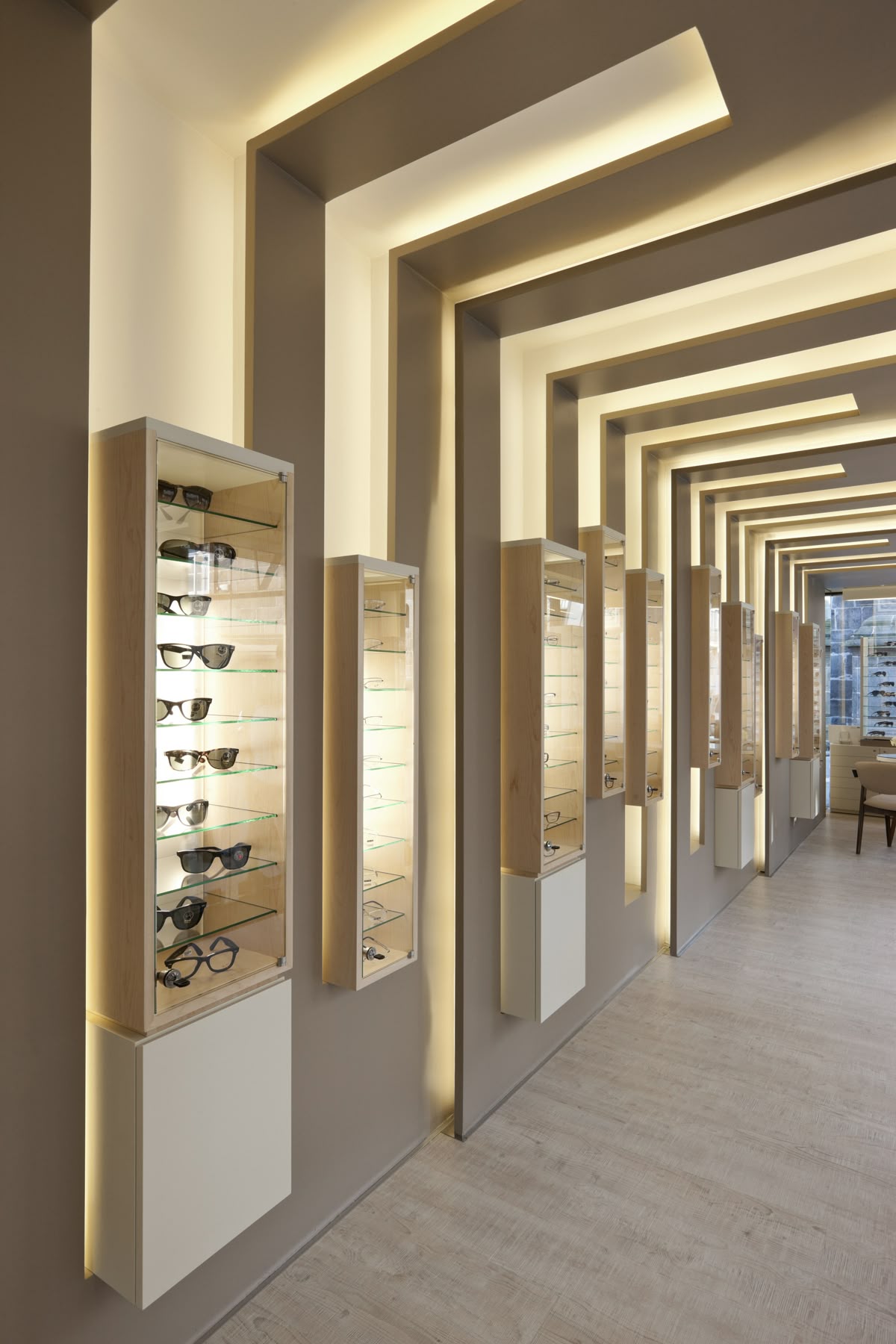 Luxury Experience Center with Branded Cash Wrap Counter & Signage #9